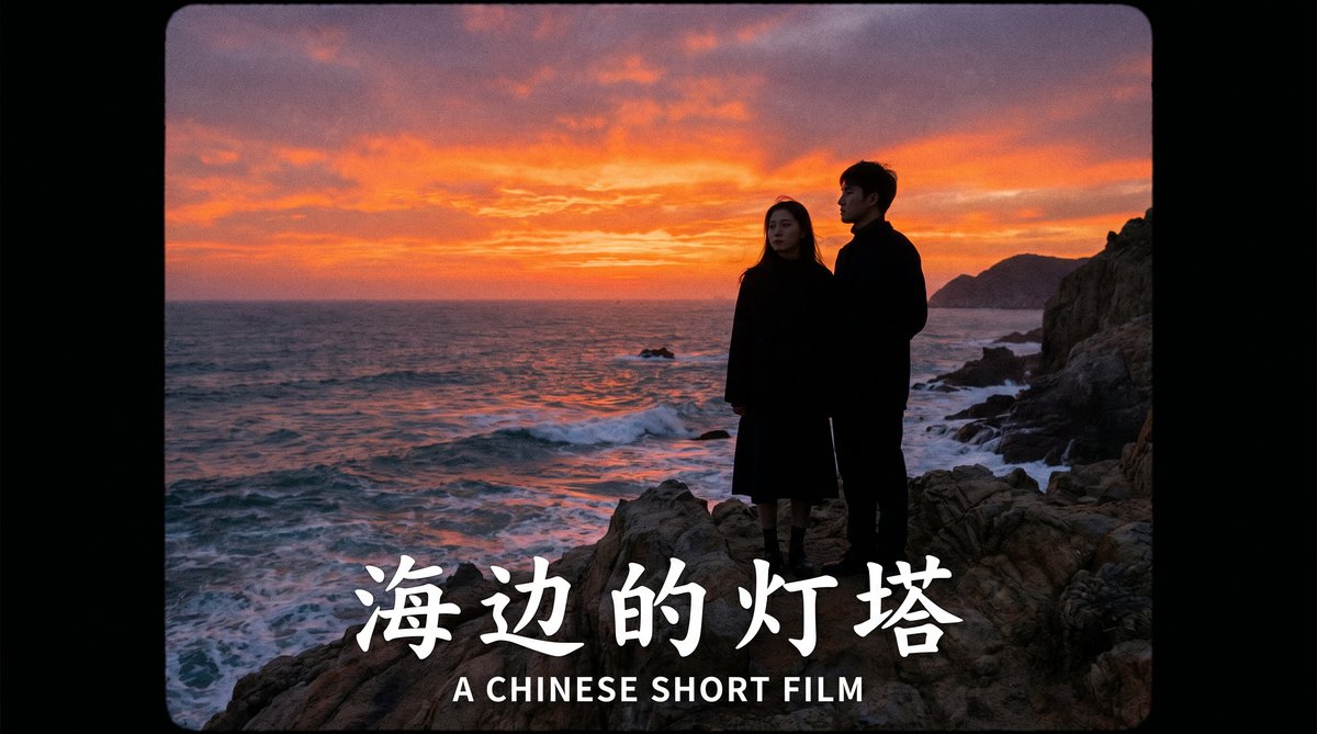 印象足拍原创短片《海边的灯塔》视频
